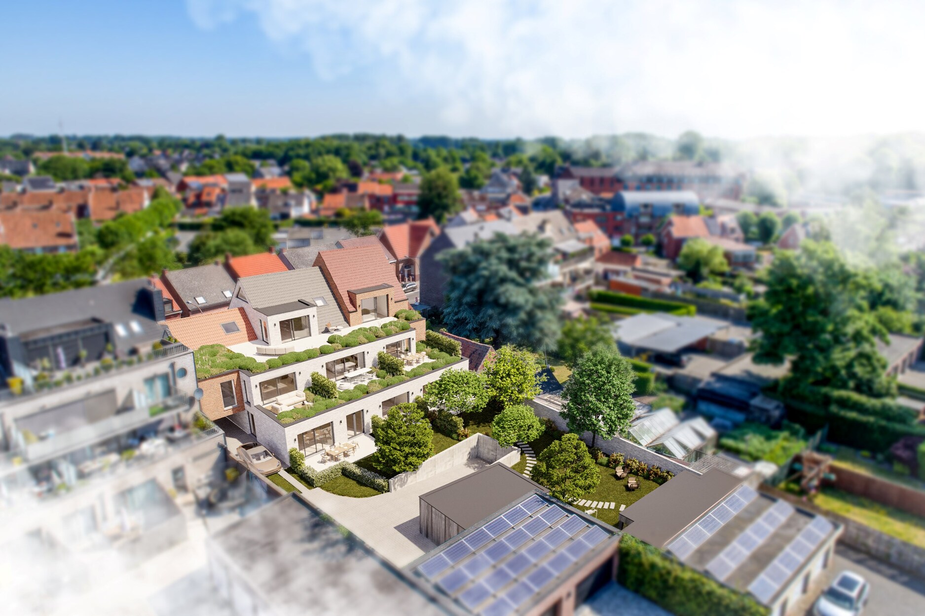 Project Zuiderzicht Katharina gelegen in het centrum van Hoogstraten.