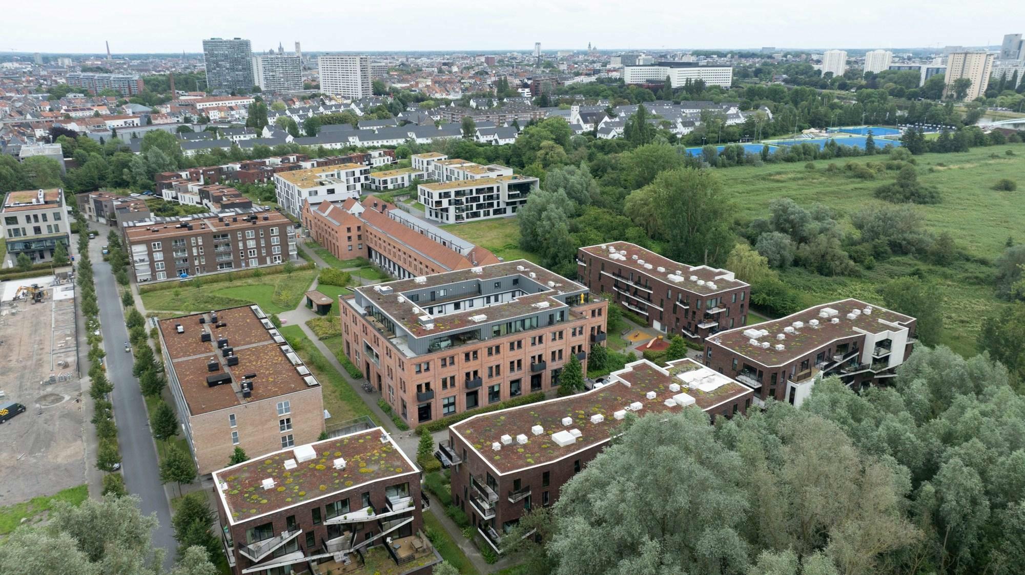 Duplex-appartement met 3 slpk en 2 badkamers