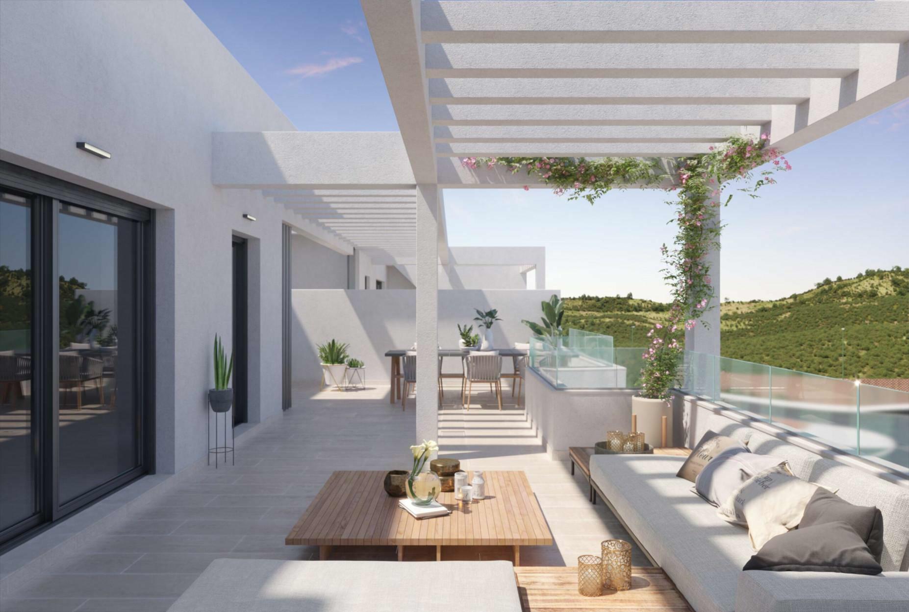 Exclusief penthouse met een groot terras in El Limonar, Málaga