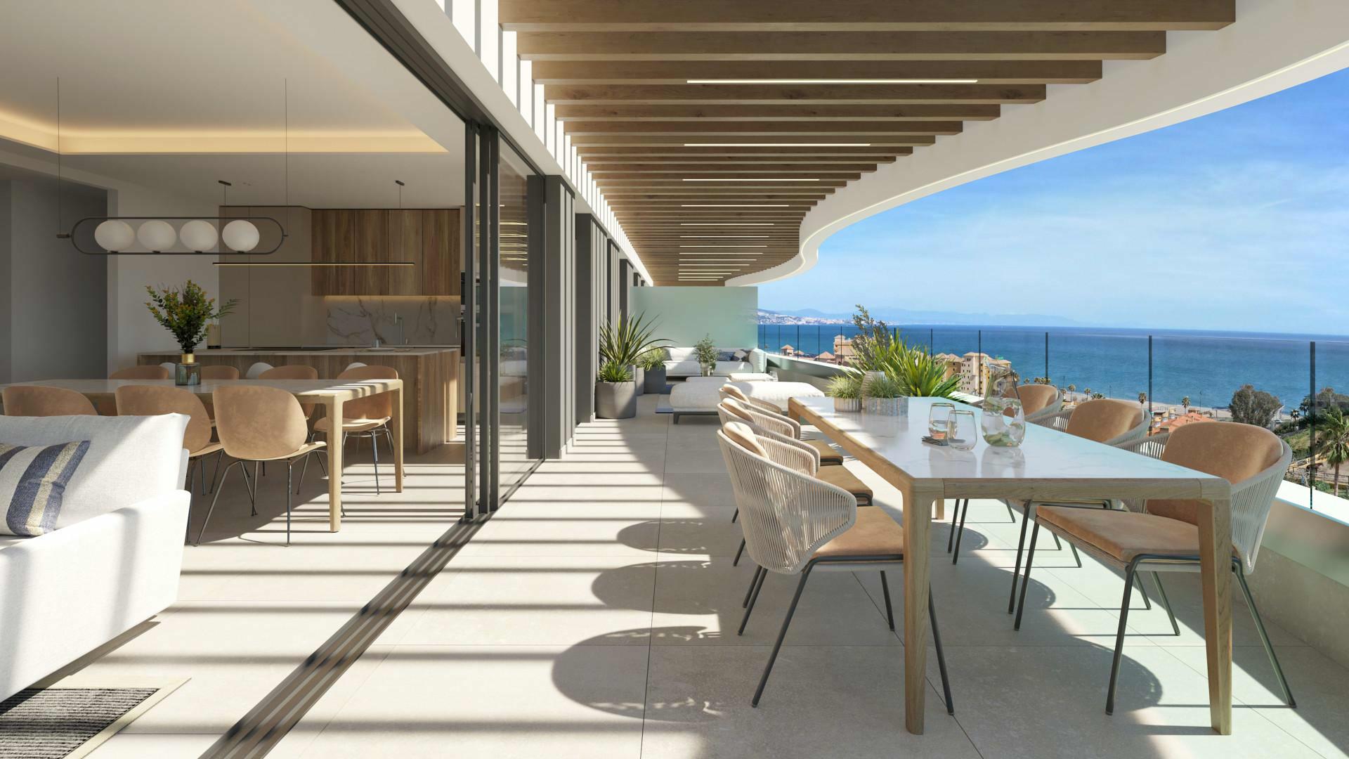 Elegant penthouse nabij het strand, Mijas Costa