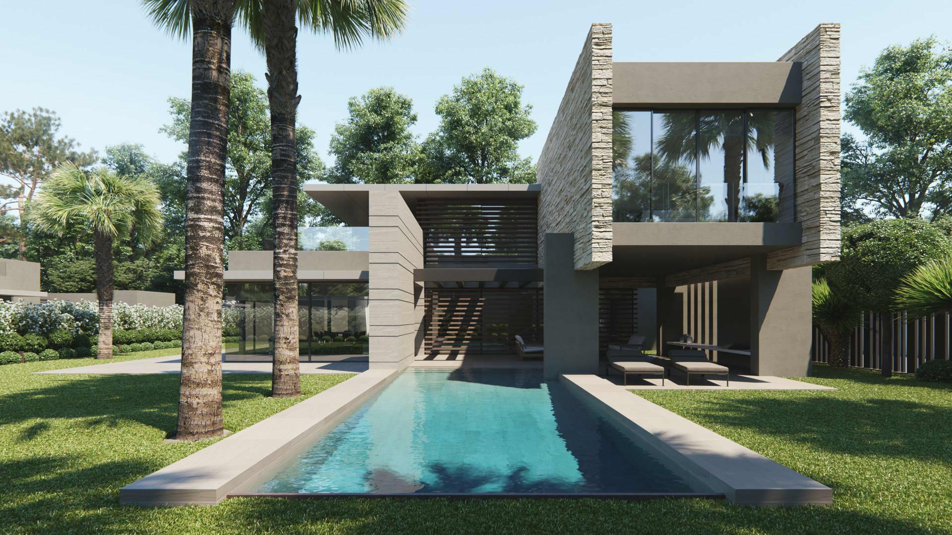 Gloednieuwe luxe moderne villa in Cortijo Blanco, San Pedro de Alcántara