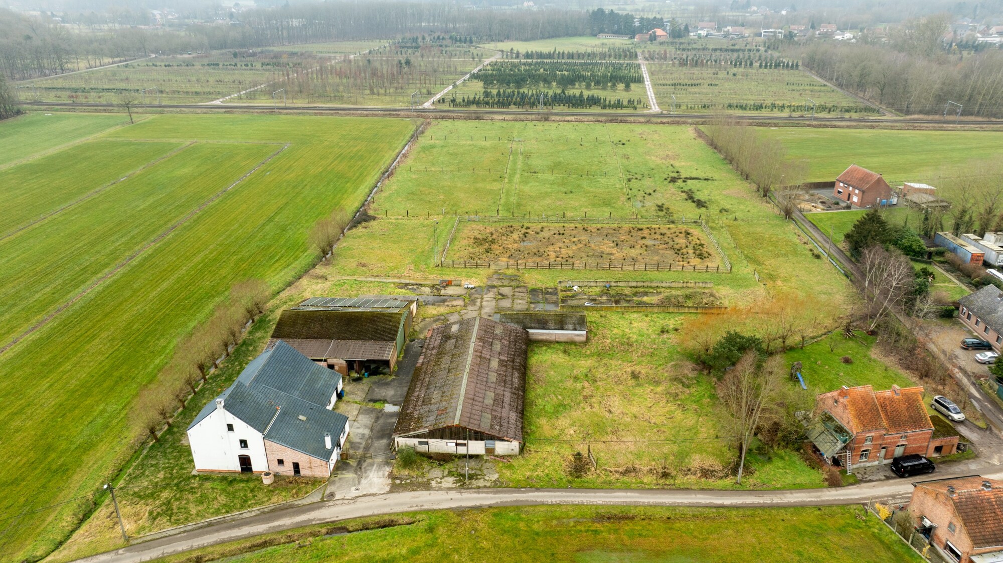 Rustig gelegen landbouw eigendom op 2,4ha te Herselt 