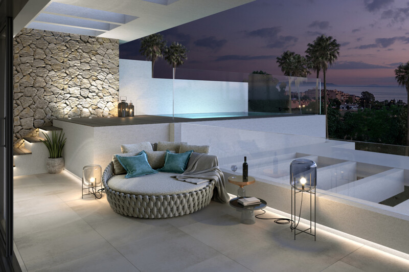 Penthouse te Estepona