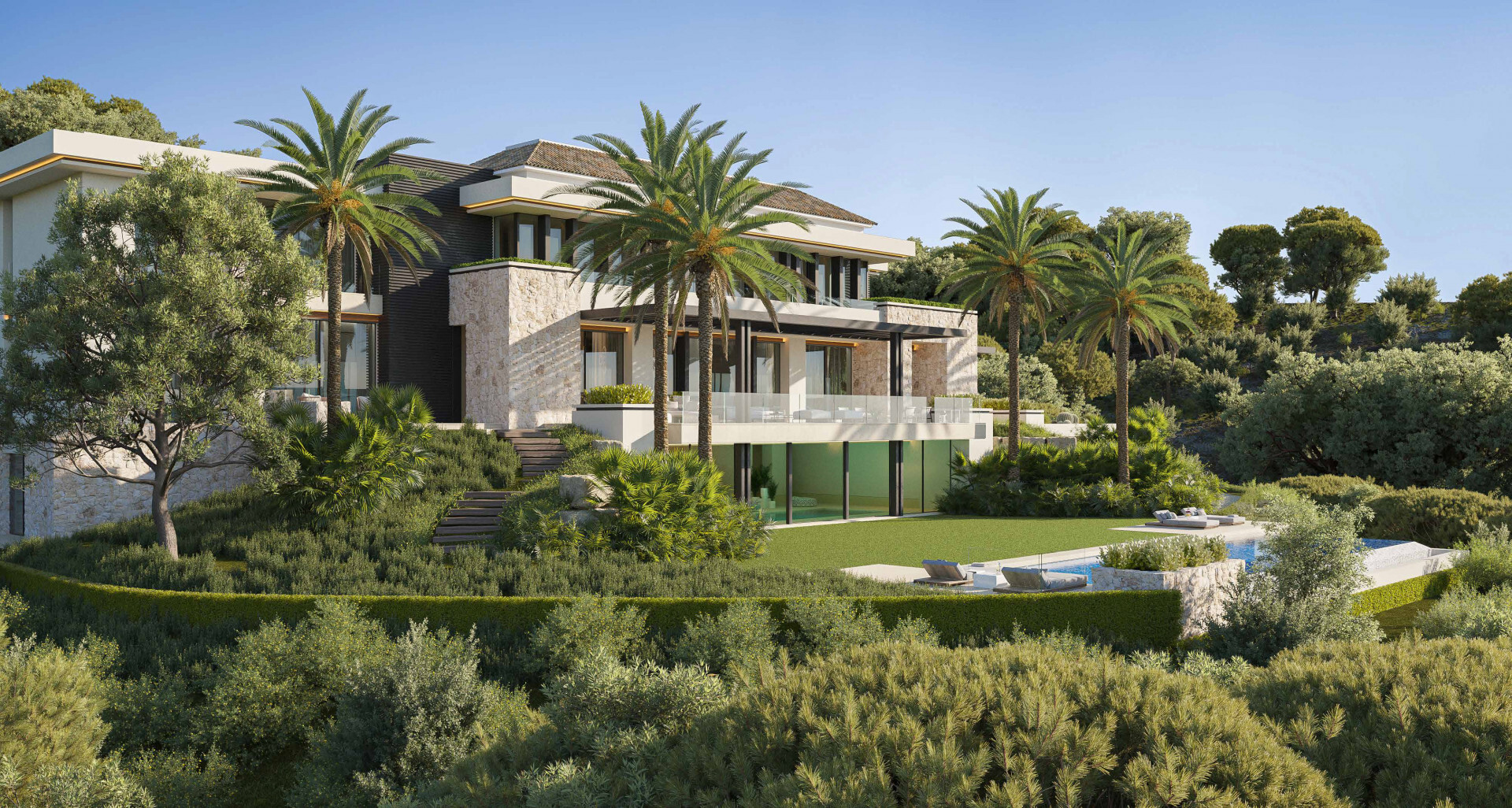 Villa met ongelofelijk uitzicht, maximale luxe en privacy in La Zagaleta